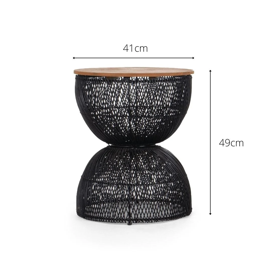 Wave Side table - Charcoal - Image 5