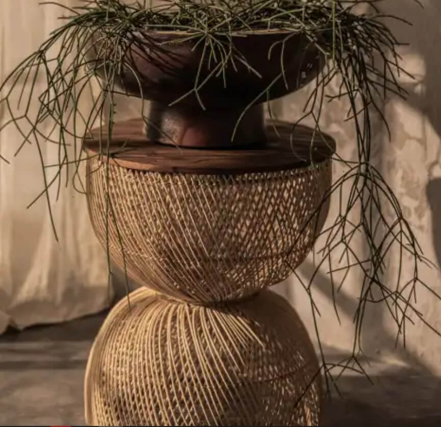 Wave Side table - Natural - Image 3