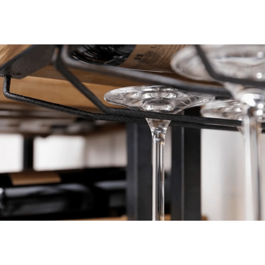 WINEMATE Smooth Teak 12 Bottles - Style A - Image 7